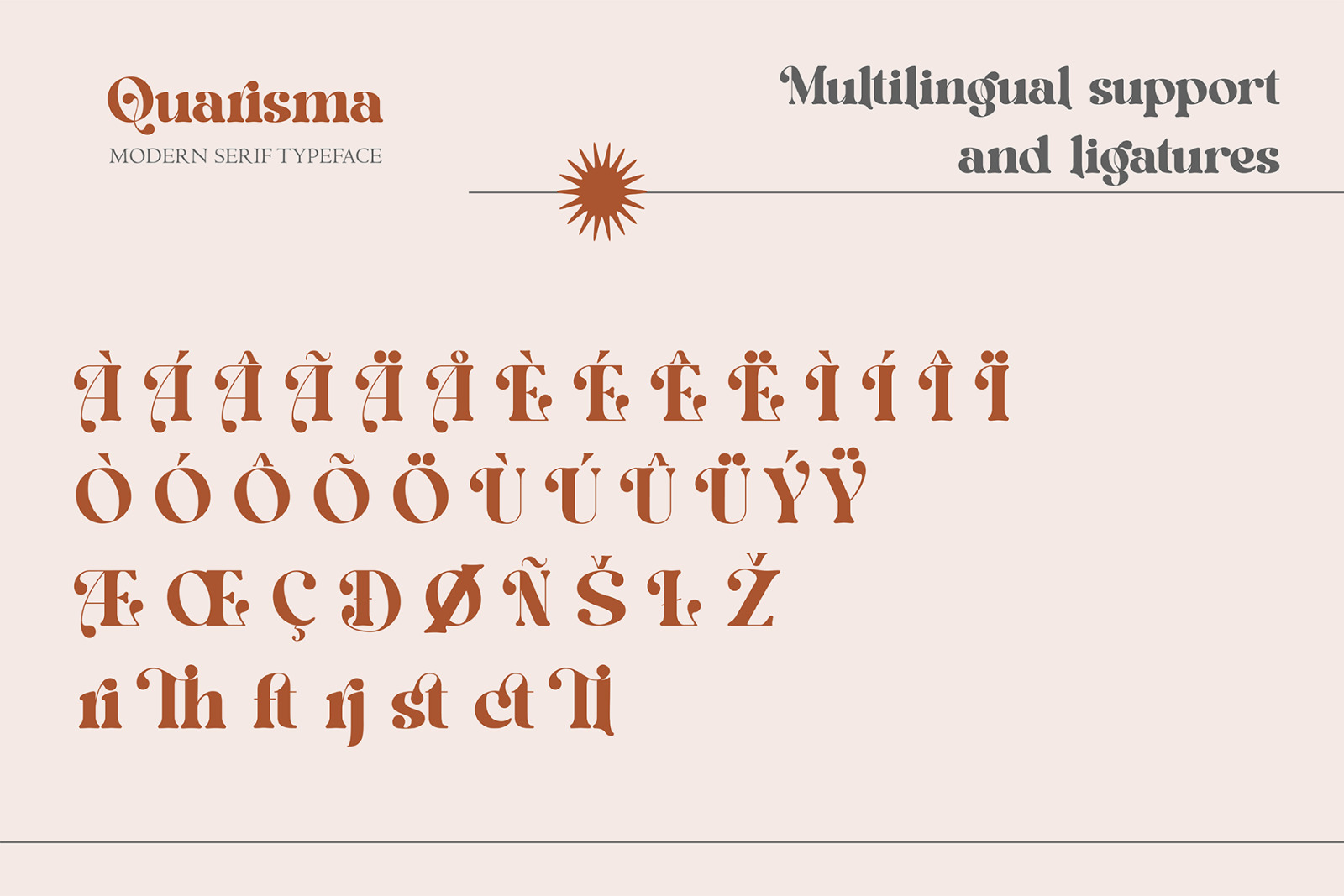Quarisma Font Quarisma Font