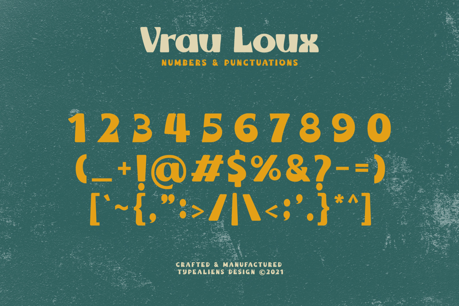 Vrau Loux Font