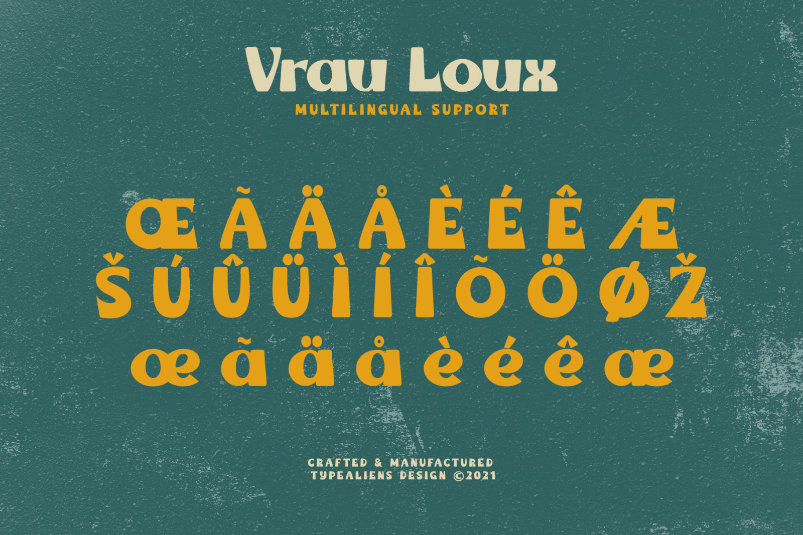 Vrau Loux Font