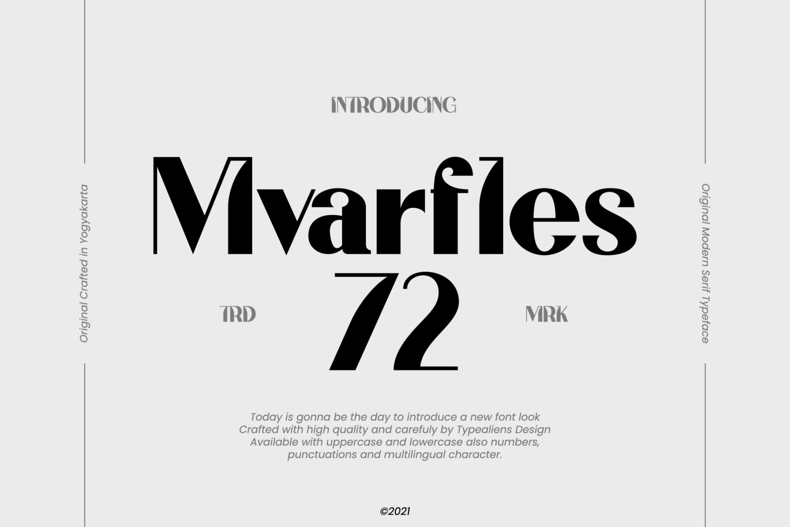 Mvarfles 72 Font Mvarfles 72 Font