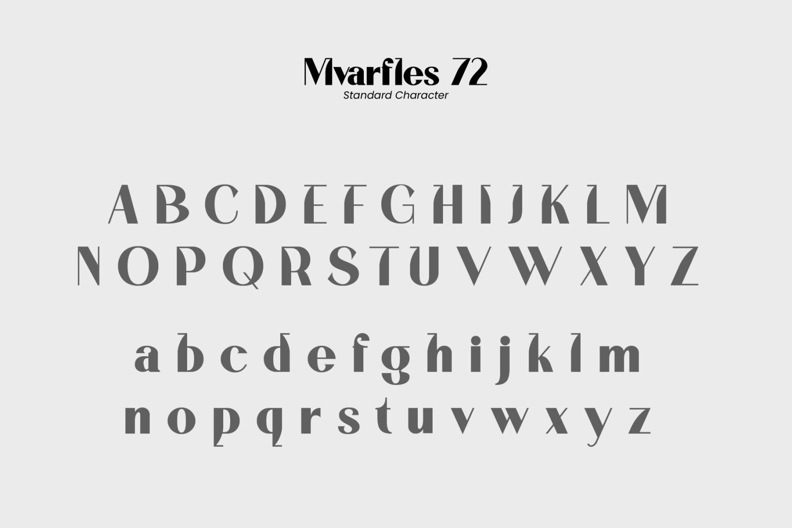 Mvarfles 72 Font Mvarfles 72 Font