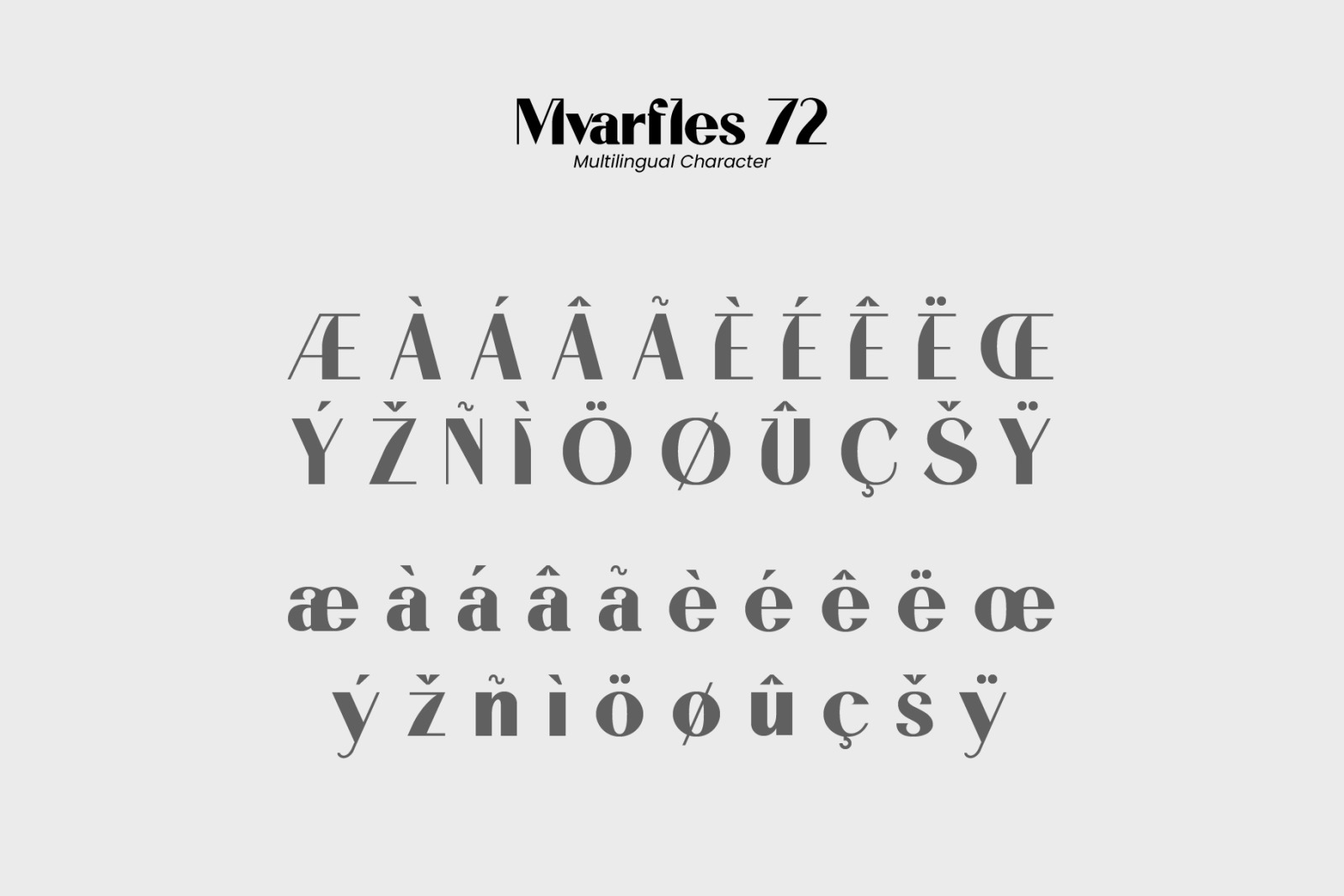 Mvarfles 72 Font Mvarfles 72 Font