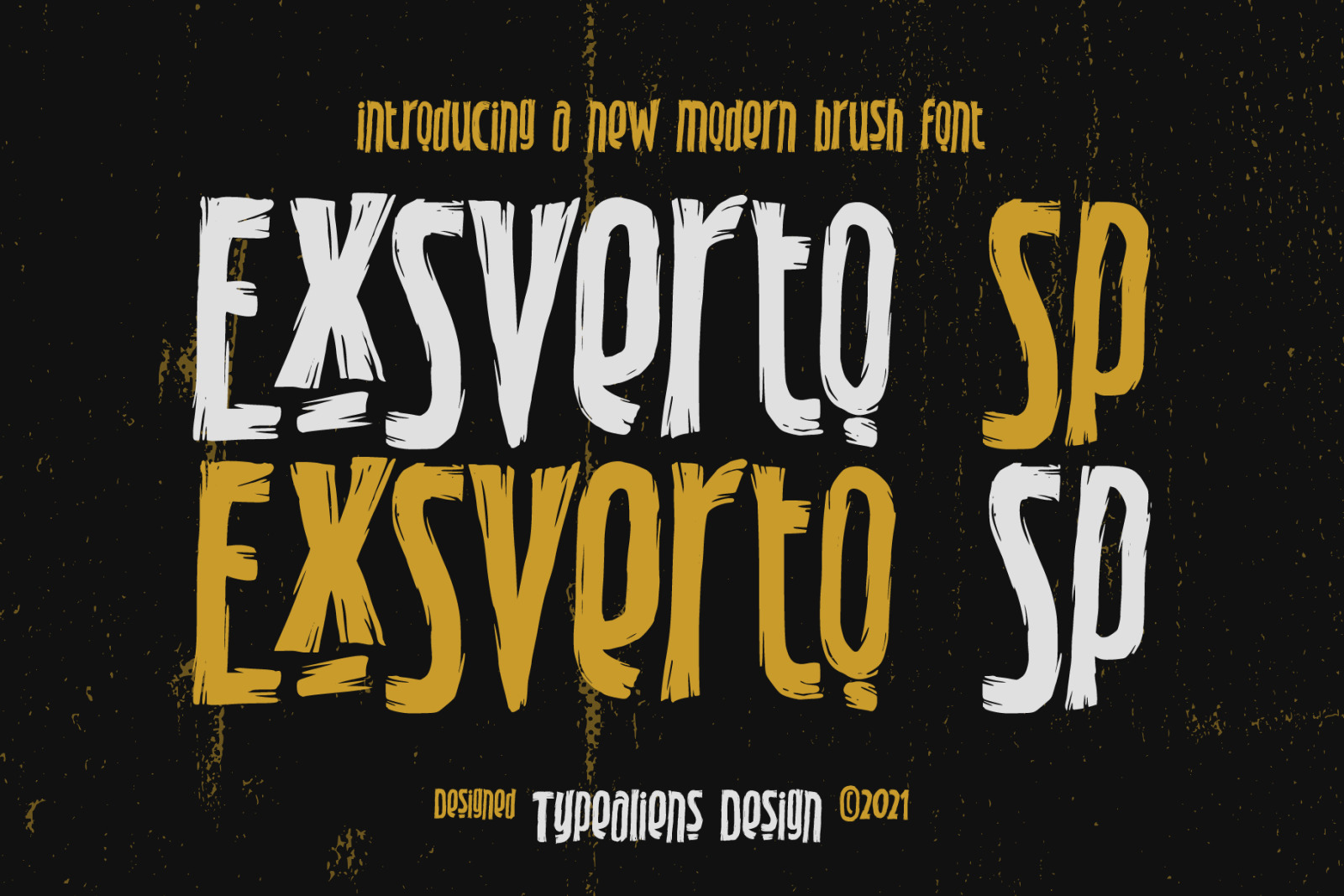 Exsverto Sp Font Exsverto Sp Font
