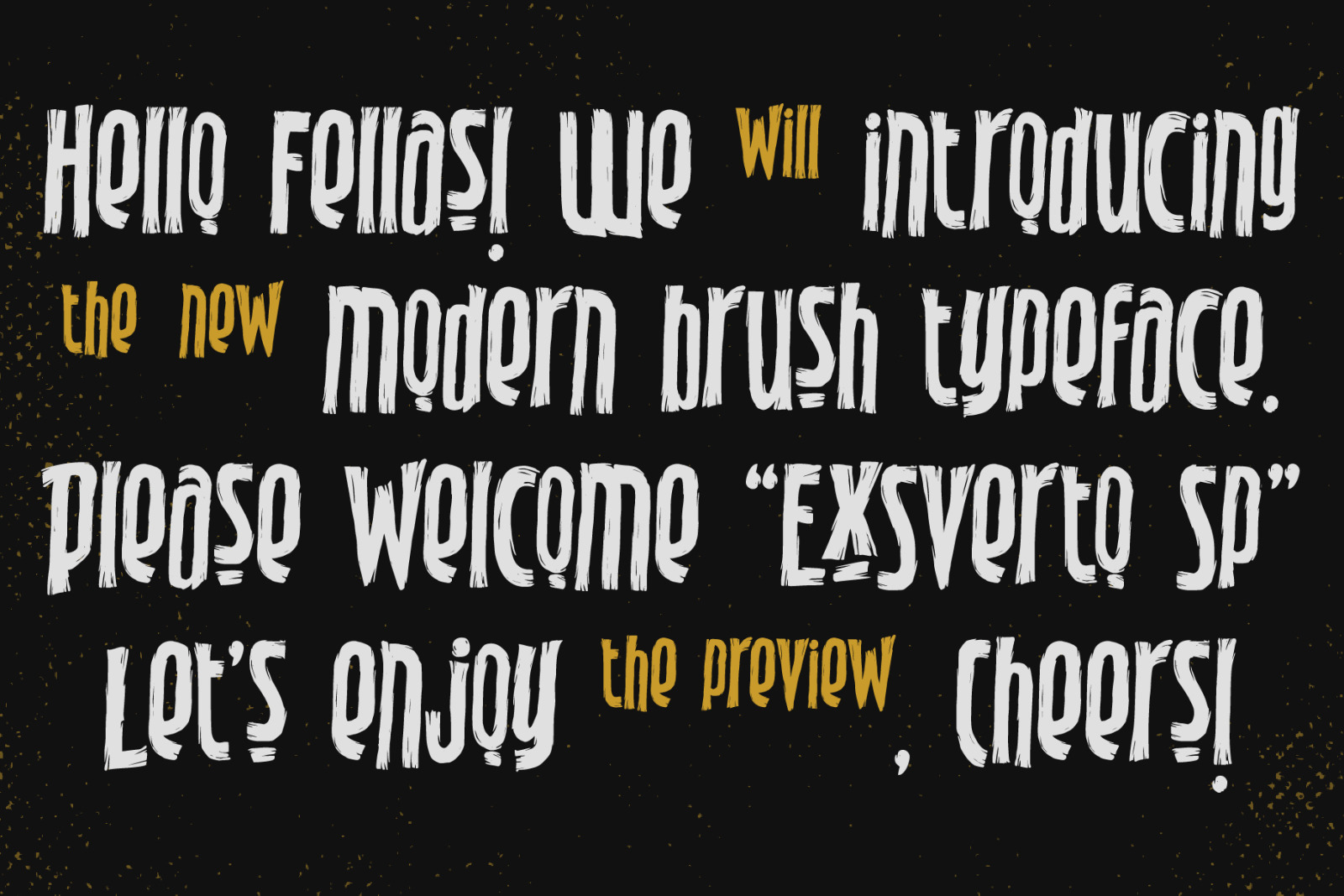 Exsverto Sp Font Exsverto Sp Font
