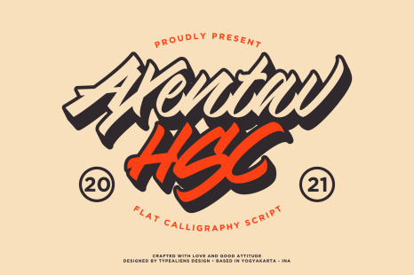 Axentav HSC Font - Fonts
