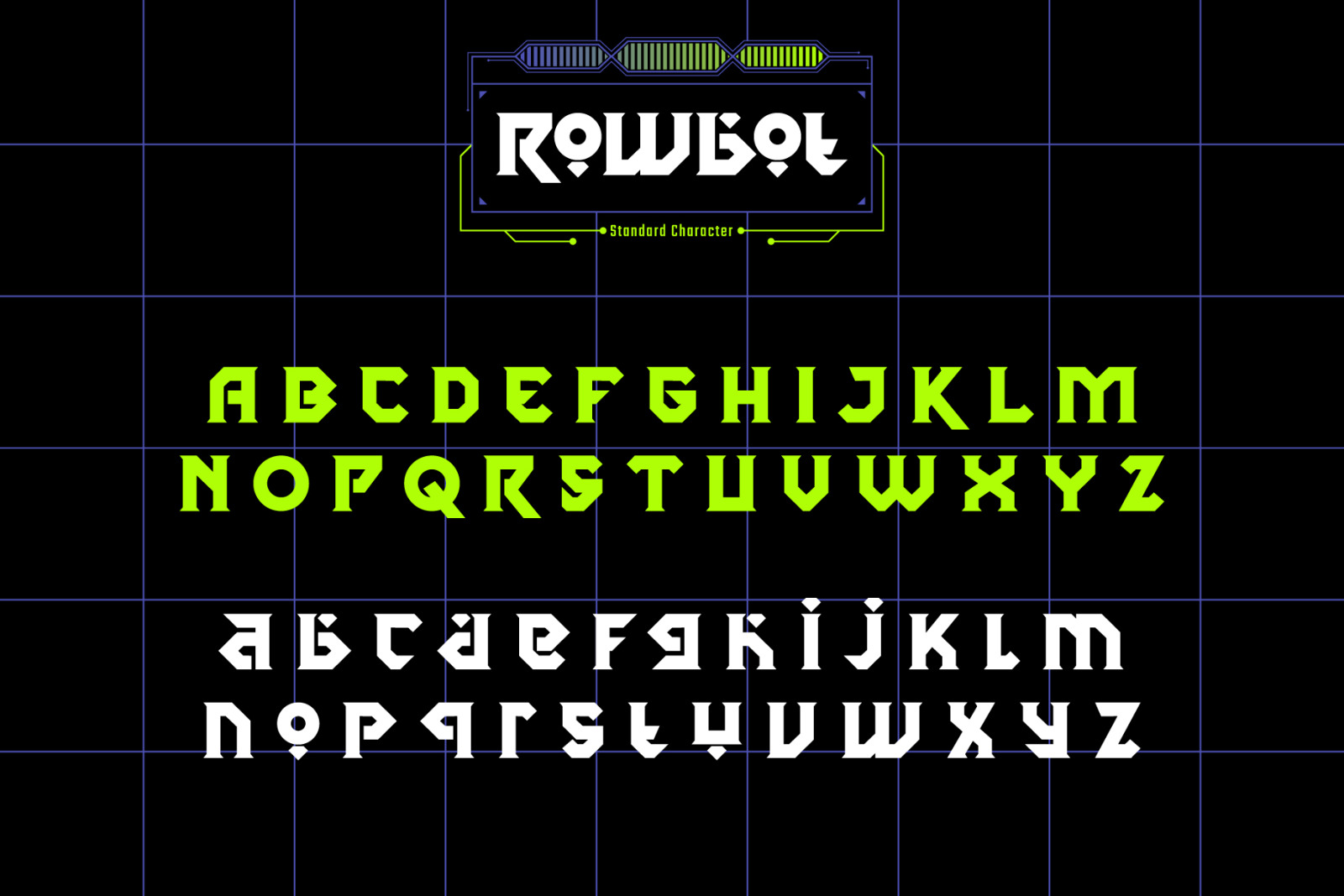 Rowbot Font Rowbot Font