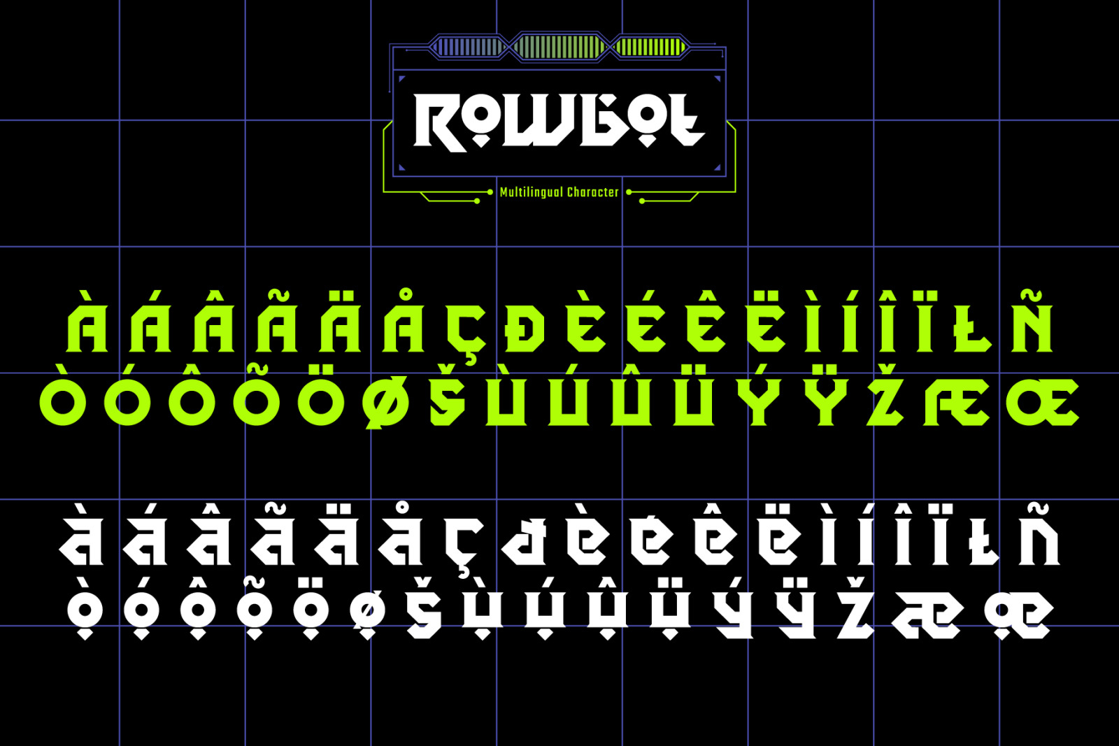 Rowbot Font