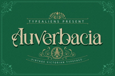 HST - Auverbacia Font - Victorian