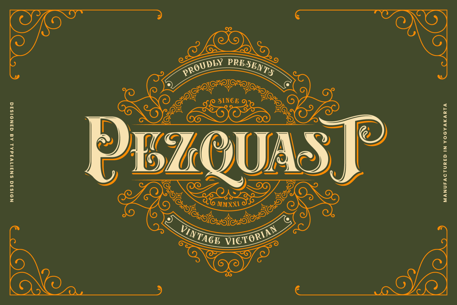 Pezquast Font Pezquast Font