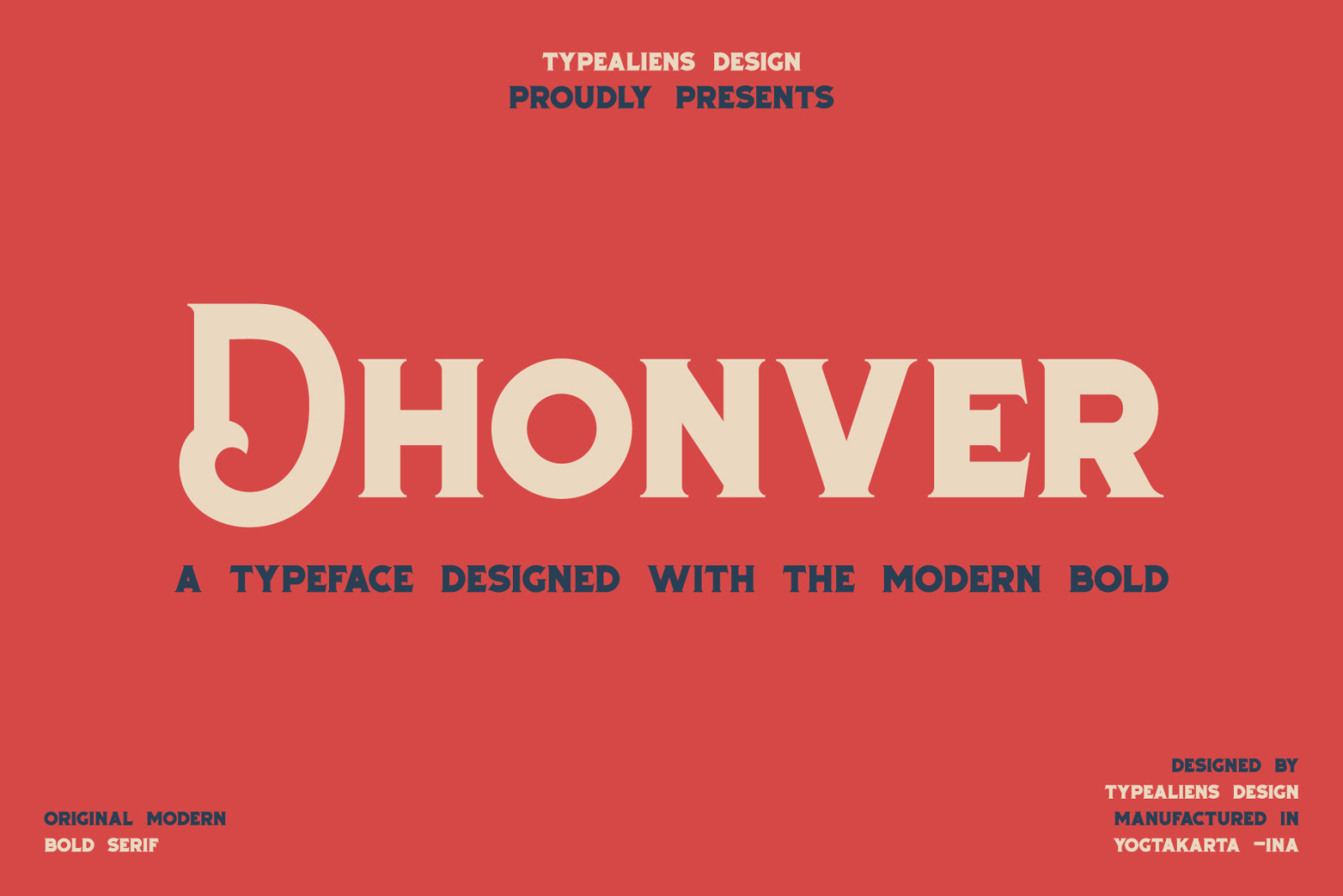 Dhonver Font Dhonver Font