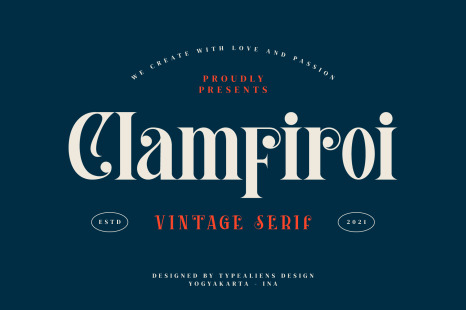 Clamfiroi Font - Vintage presets