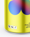 Drink Can w\ Metallic Finish Mockup