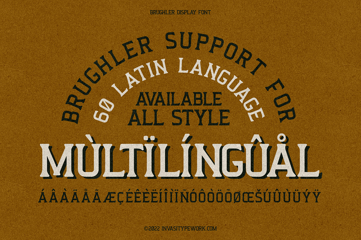 Brughler - Vintage Serif Display Brughler - Vintage Serif Display