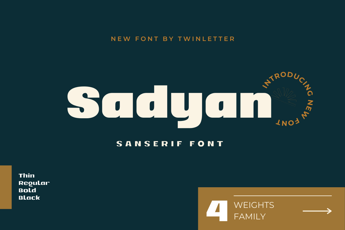 Sadyan Font Sadyan Font