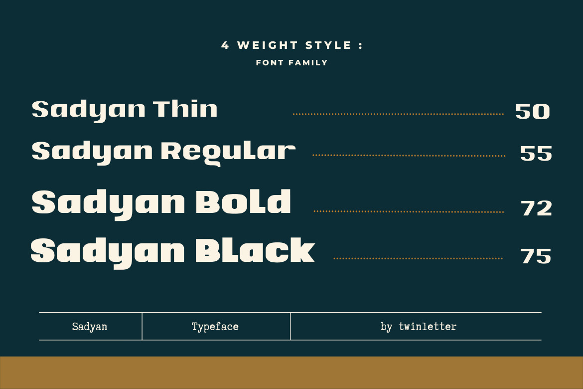 Sadyan Font Sadyan Font