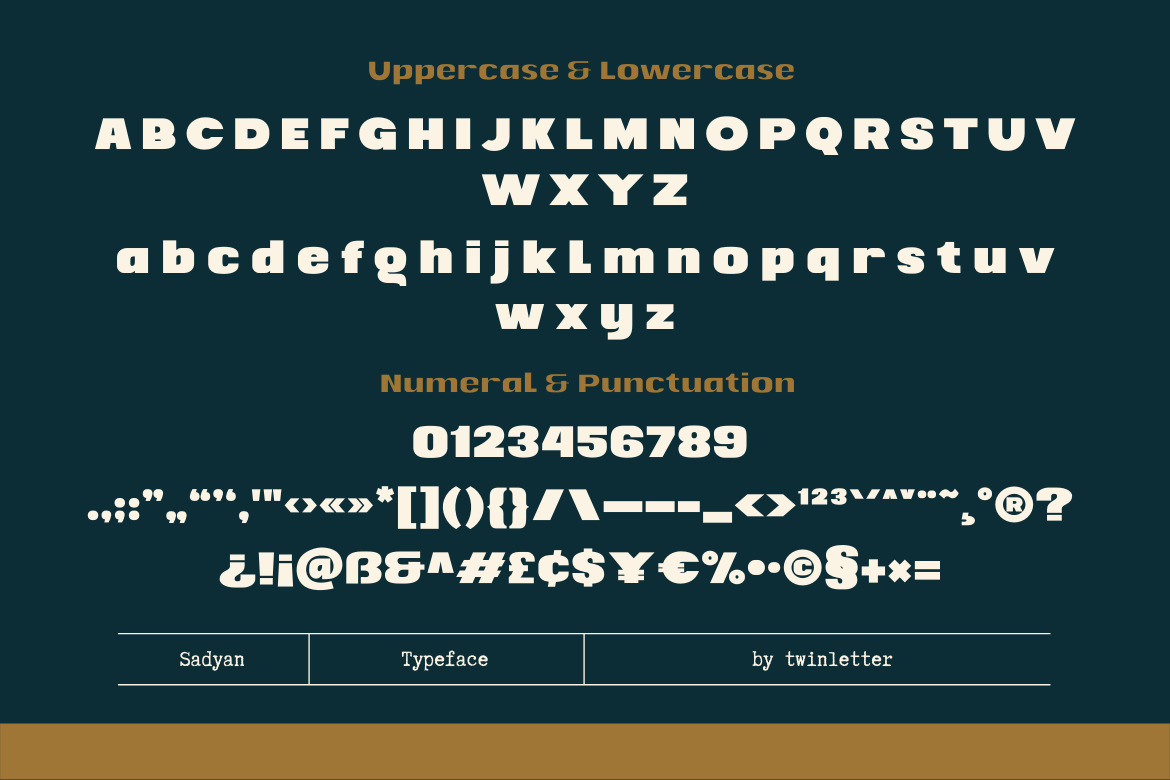 Sadyan Font Sadyan Font