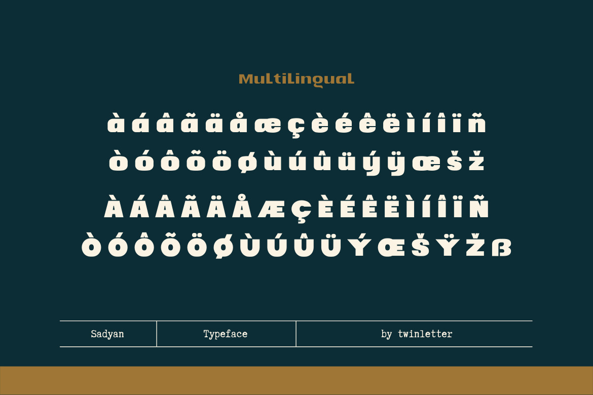 Sadyan Font Sadyan Font
