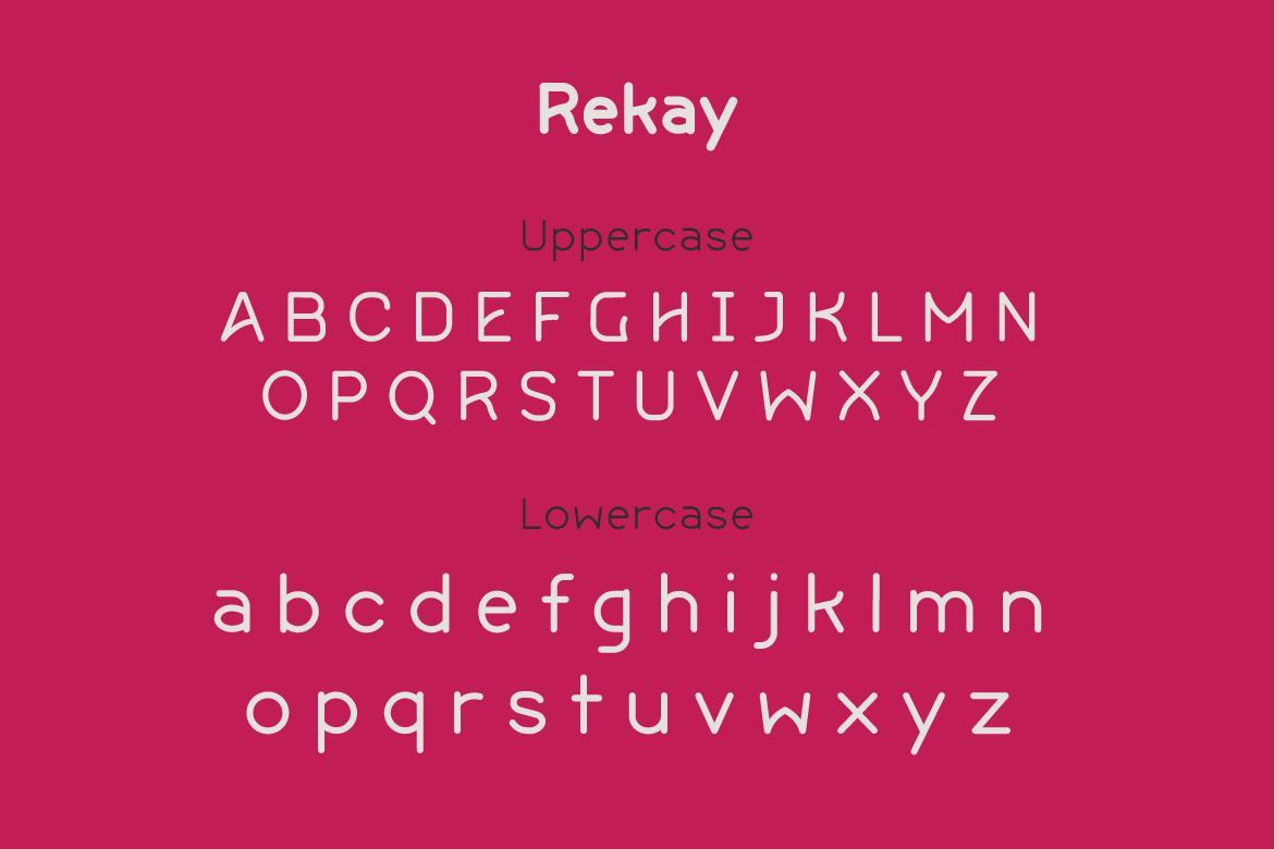 Rekay Font Rekay Font