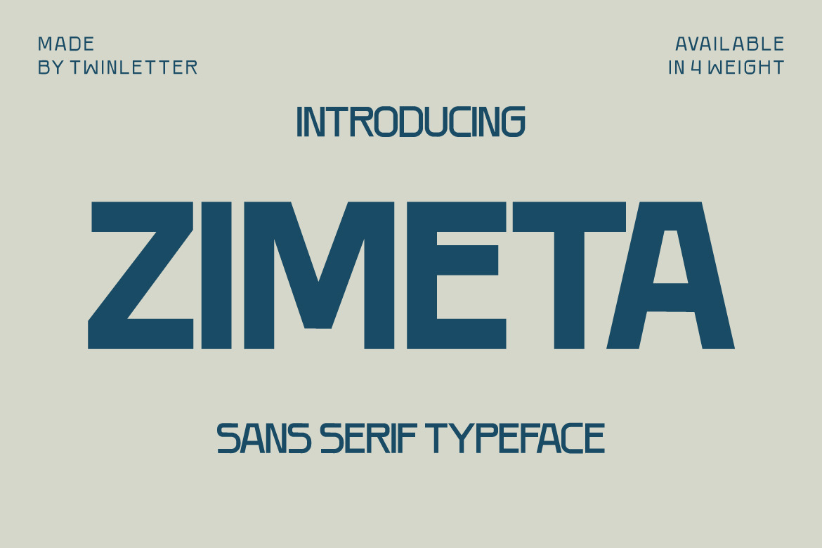 Zimeta Font Zimeta Font