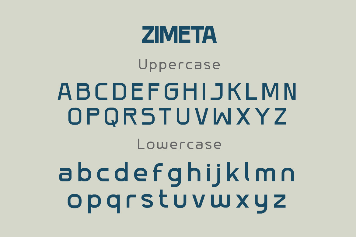 Zimeta Font Zimeta Font