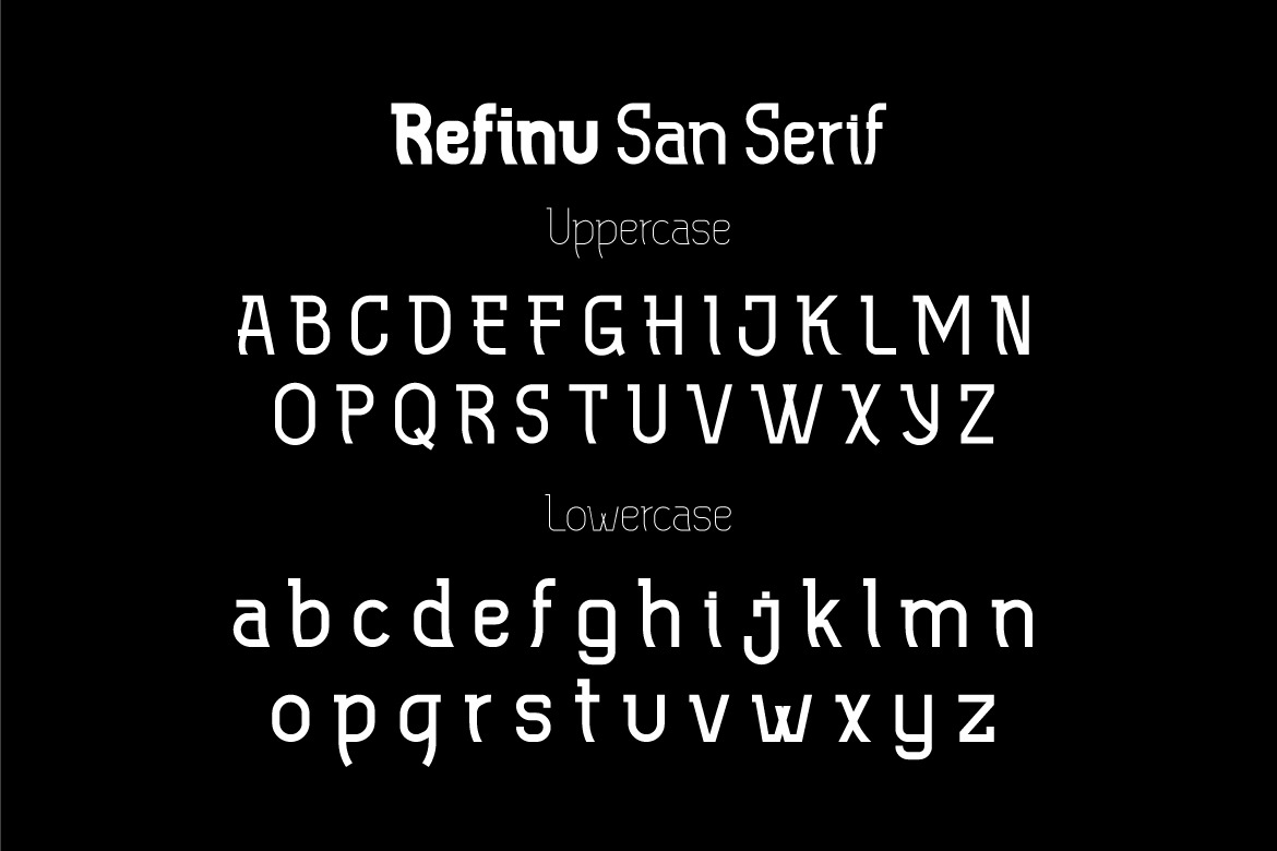 Refinu Font Refinu Font
