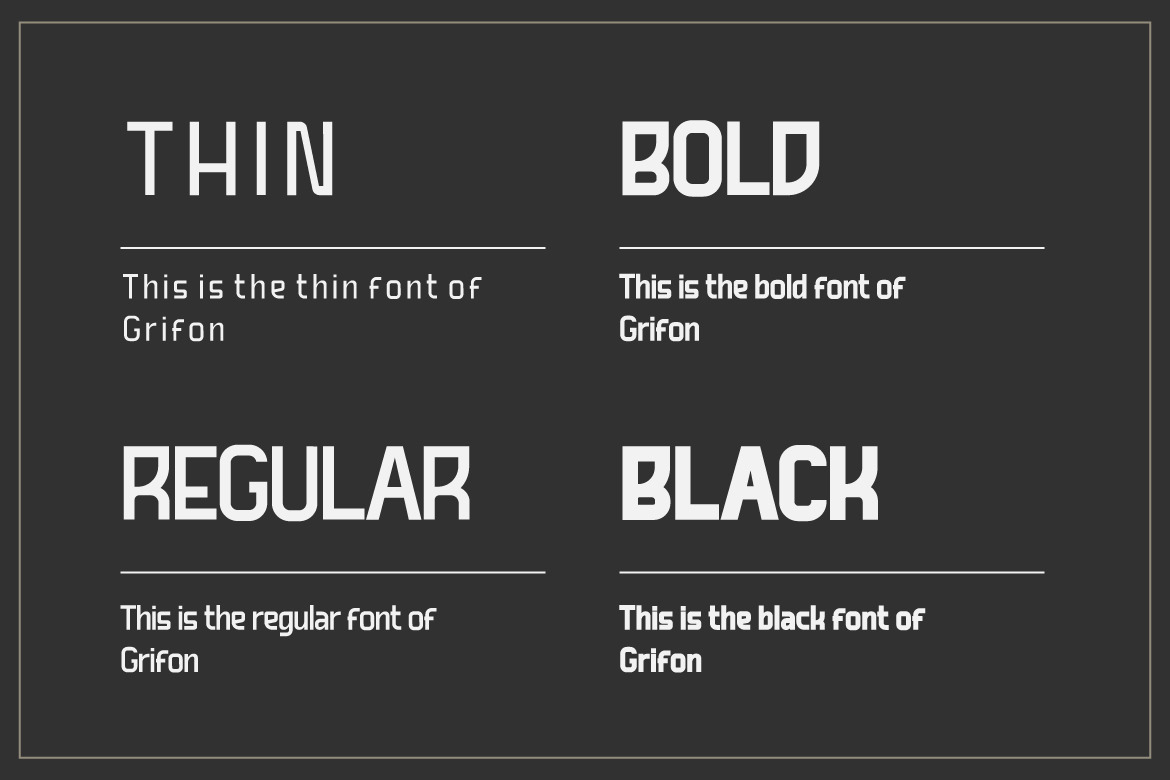 Grifon Font Grifon Font