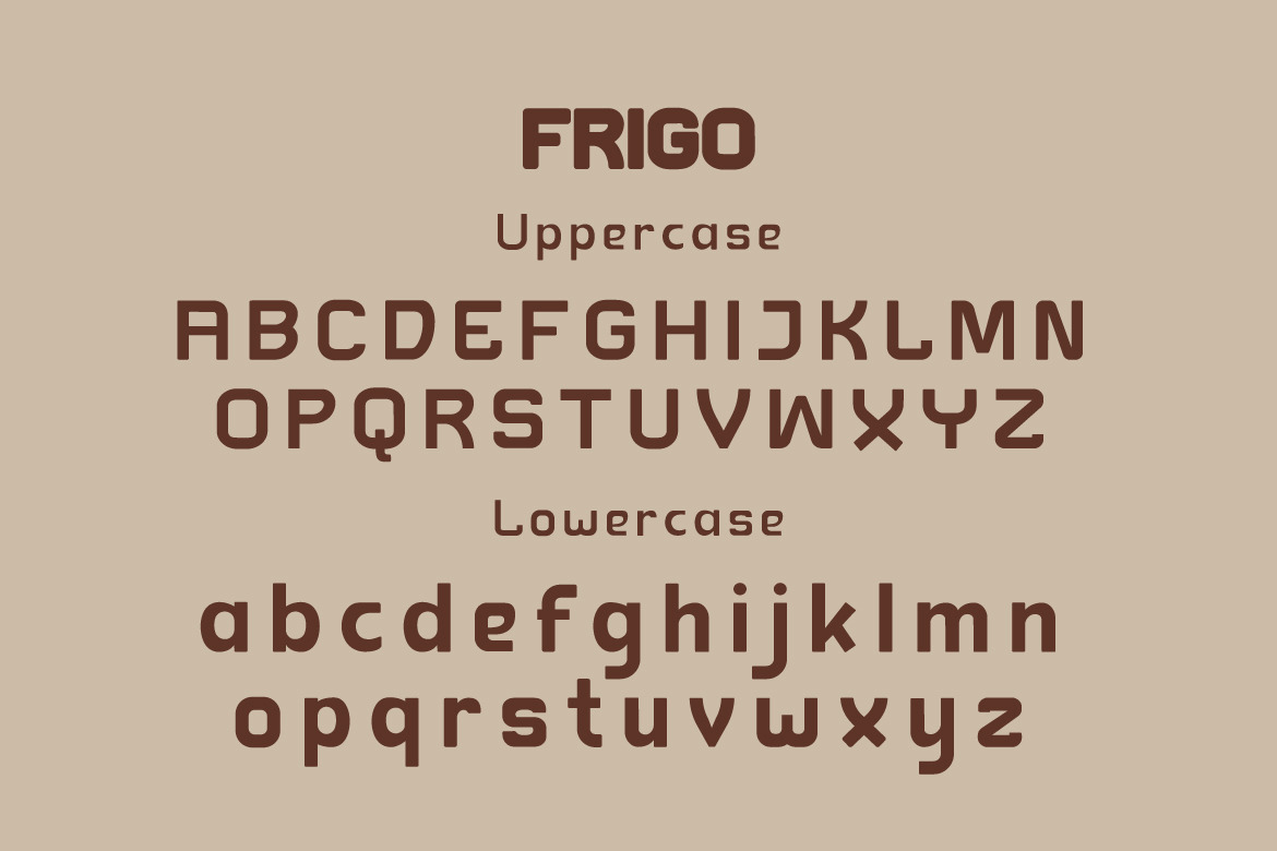 Frigo Font Frigo Font