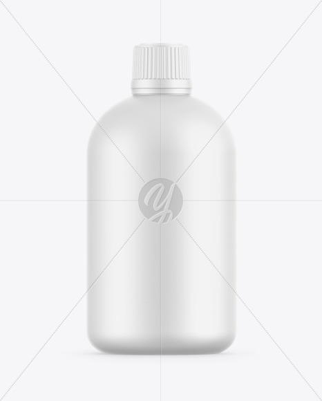 Matte Cosmetic Bottle Mockup