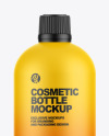 Matte Cosmetic Bottle Mockup