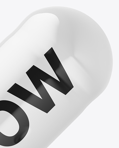 Glossy Pill Mockup