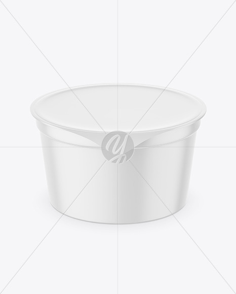 Matte Plastic Cup Mockup