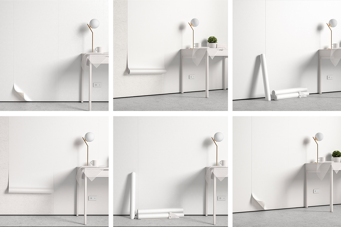 Interior Wallpaper Mockups Interior Wallpaper Mockups