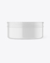 Glossy Cosmetic Jar Mockup