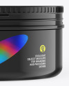 Glossy Cosmetic Jar Mockup