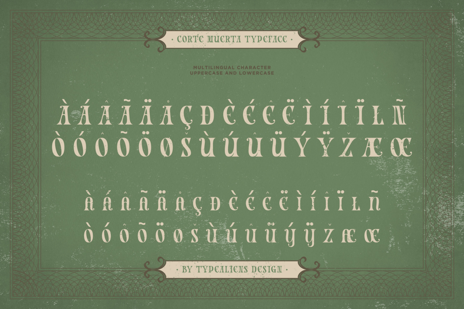 Corte Muerta Font Corte Muerta Font