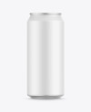 Matte Drink Can Mockup