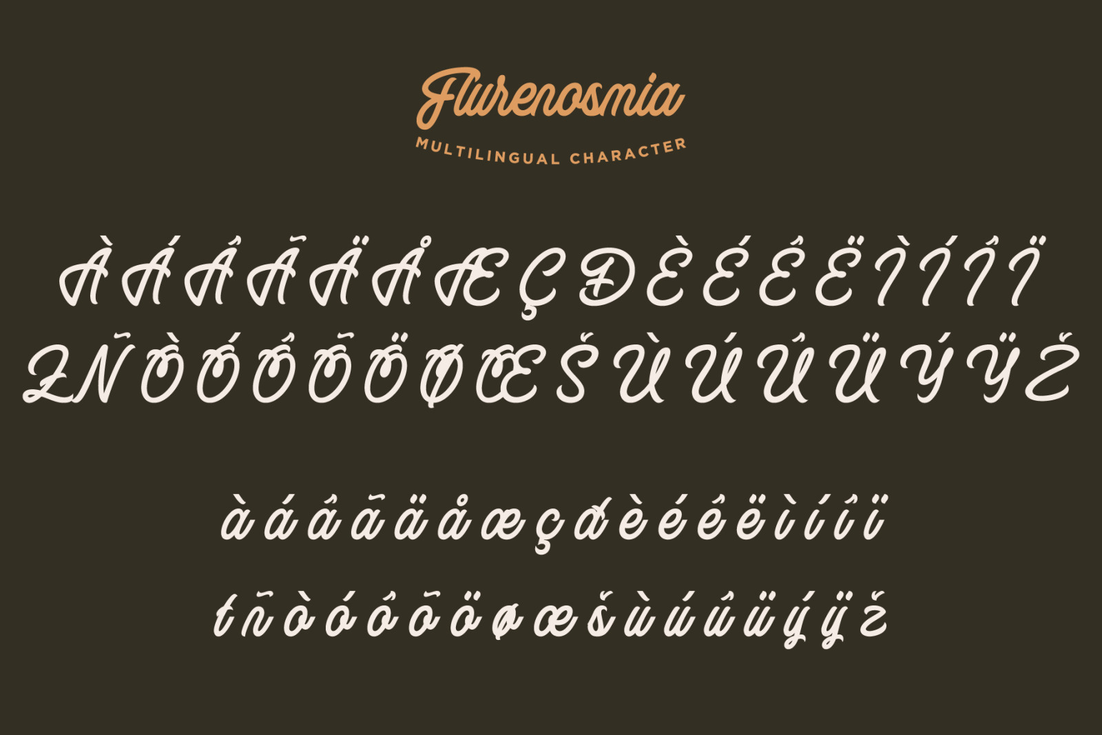 Flurenosmia Font Flurenosmia Font