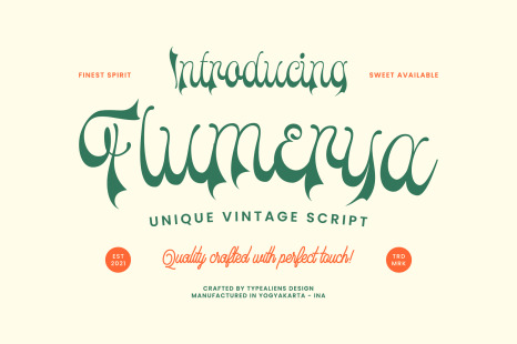 Flumerya Font - Fonts
