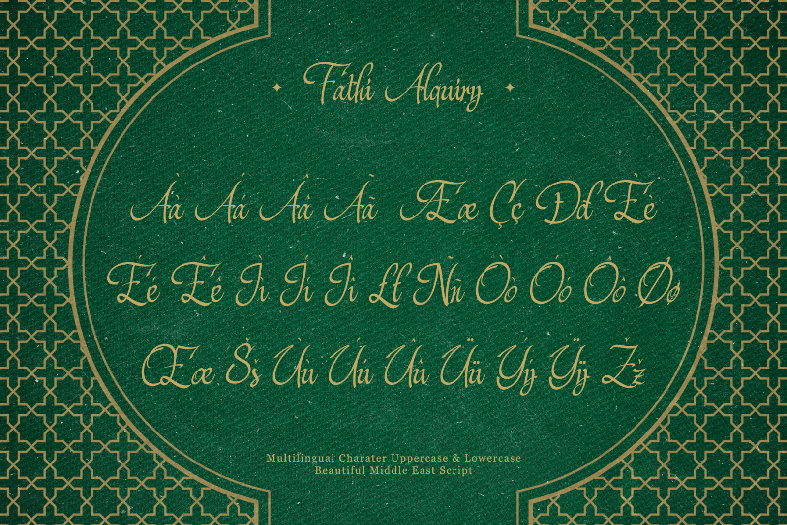 Fathi Alquiry Font