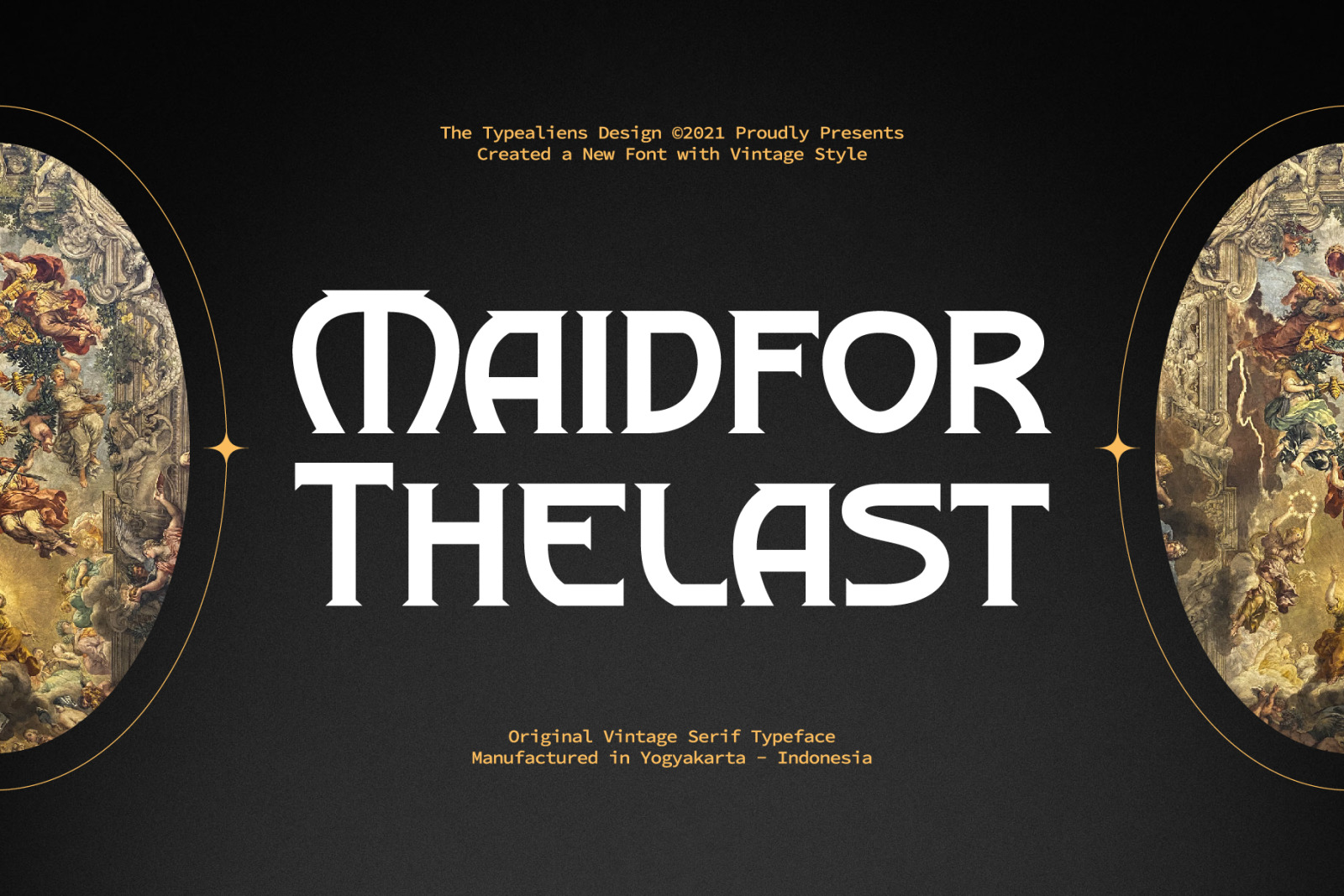Maidfor Thelast Font Maidfor Thelast Font
