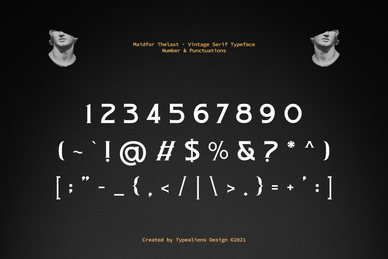 Maidfor Thelast Font Maidfor Thelast Font