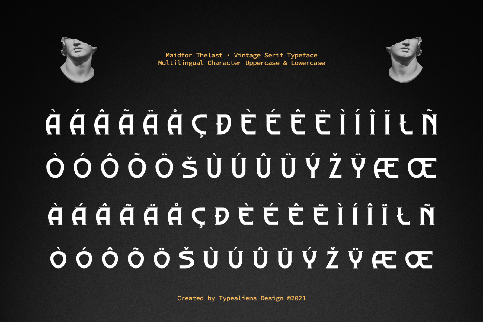 Maidfor Thelast Font Maidfor Thelast Font