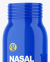 Opened Glossy Nasal Spray Bottle Mockup