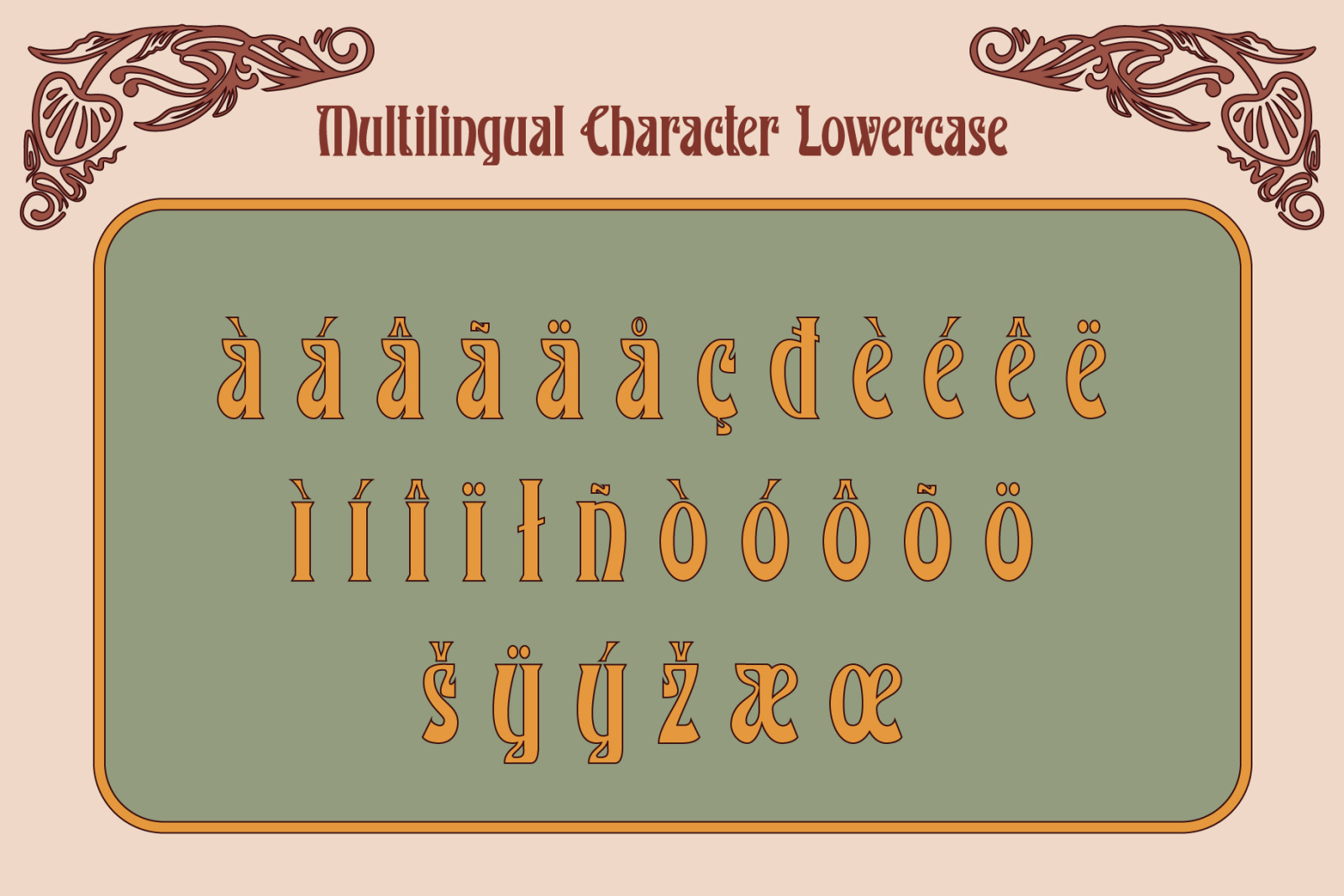 Viscamontha Font