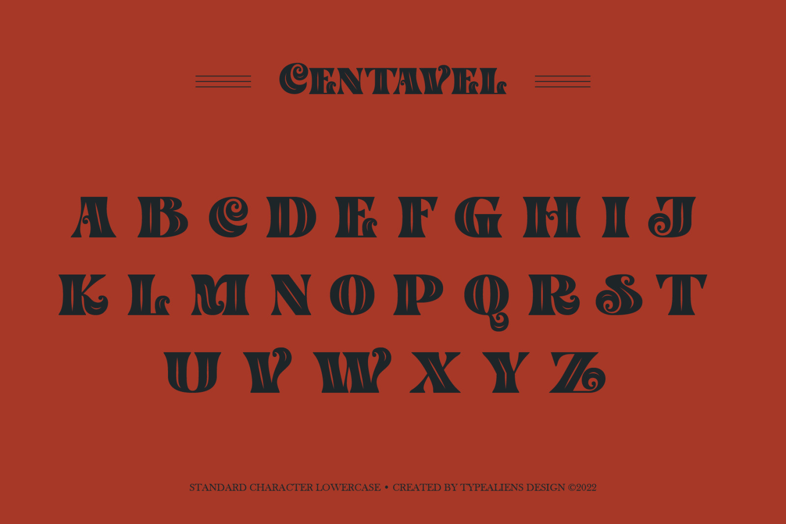 Centavel Font Centavel Font