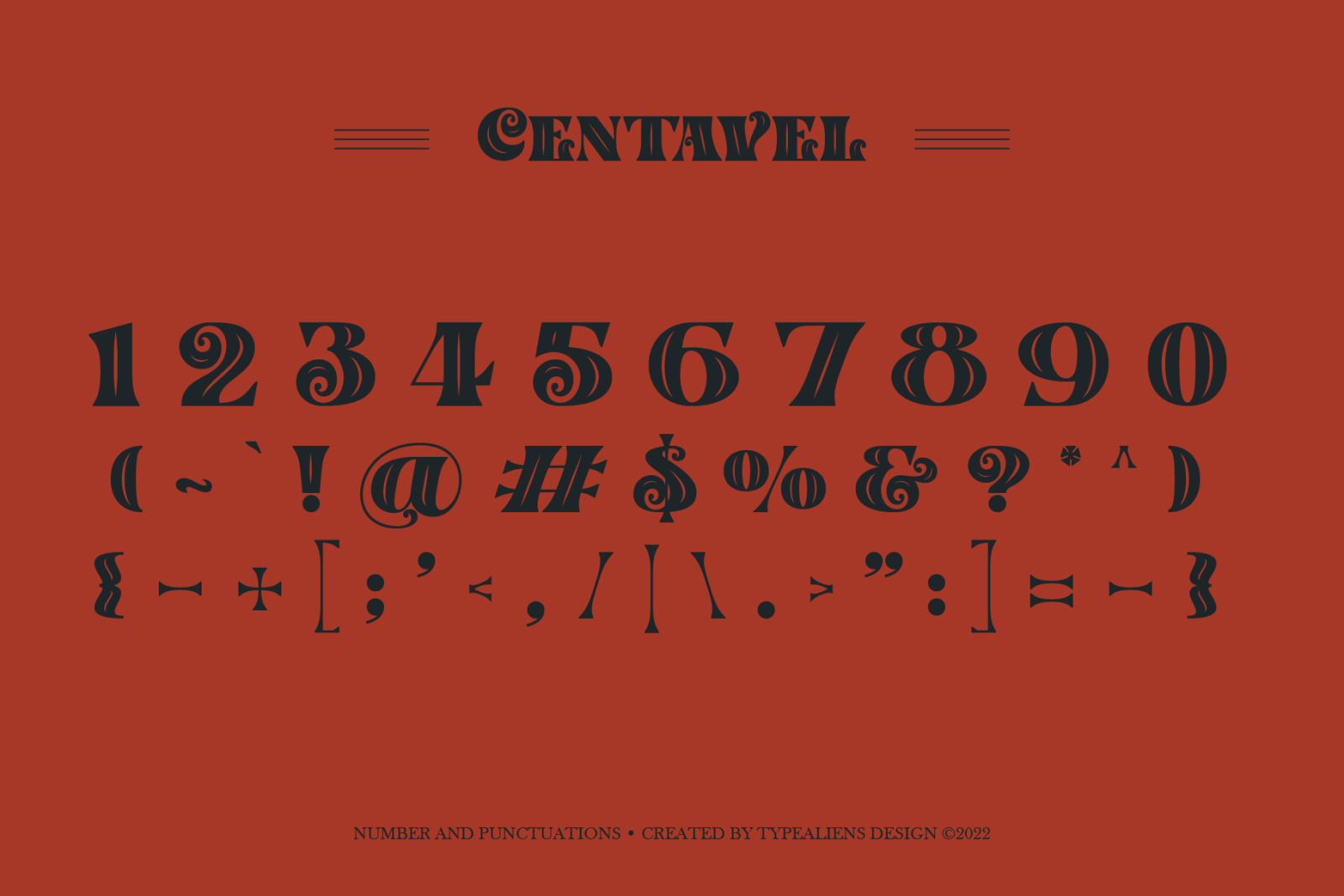 Centavel Font Centavel Font