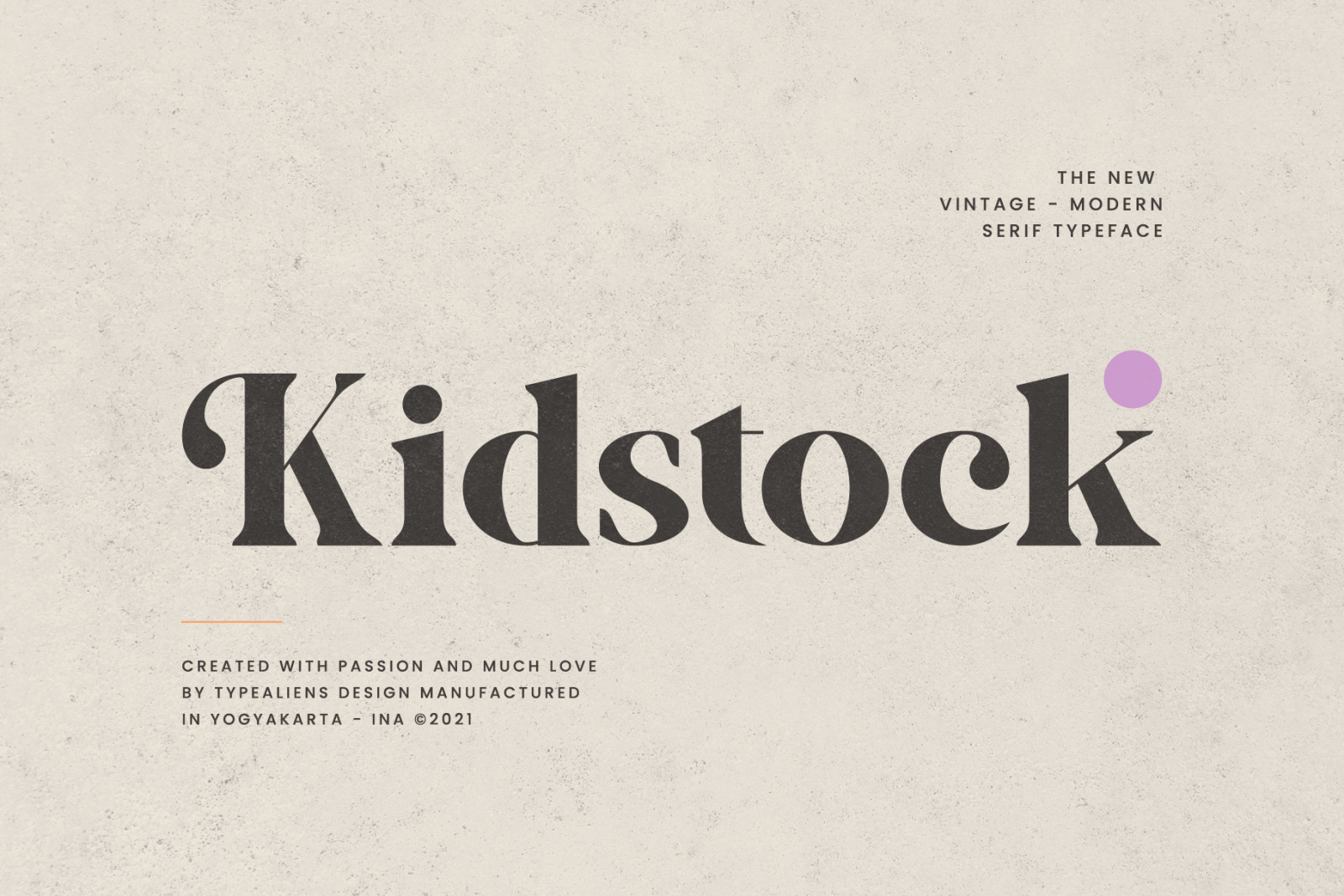 Kidstock Font Kidstock Font