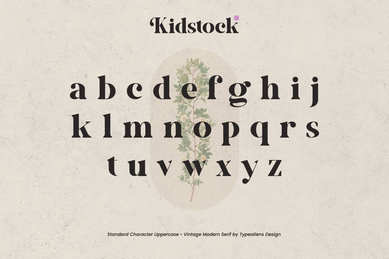 Kidstock Font