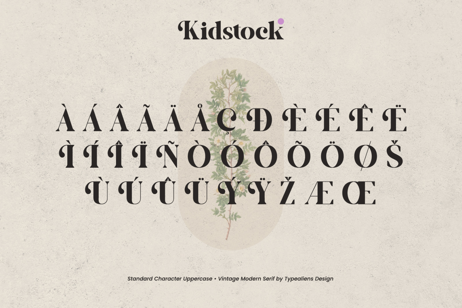 Kidstock Font