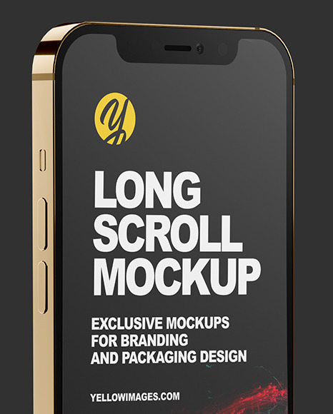 Long Scroll Mockup